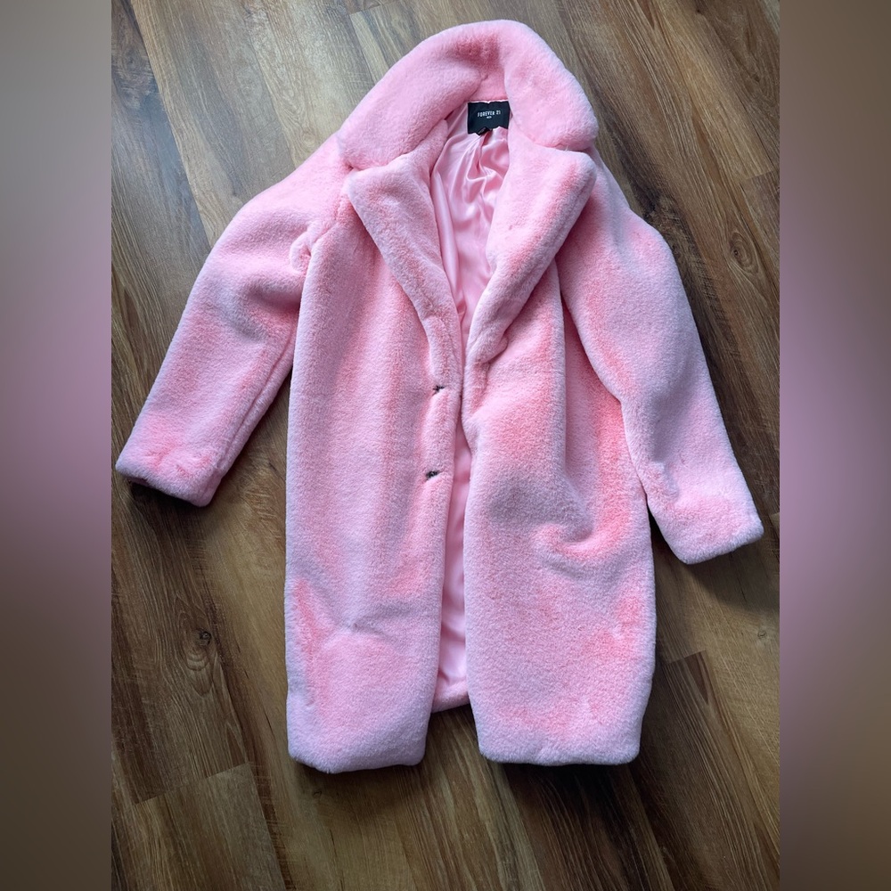 Forever 21 Teddy Pink